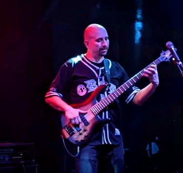 David Krebelj bass player