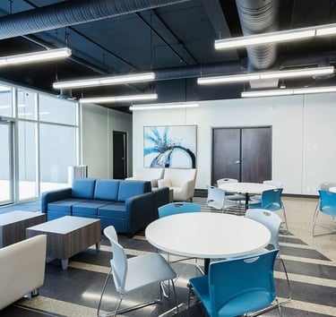 Open space, accueil bureaux