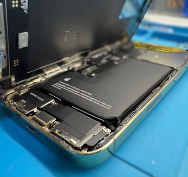 Troca de bateria de iPhone
