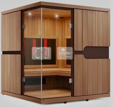 Sunlighten mPulse Discover infrared sauna