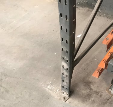 A-Z Rack Inspections Ltd - Damaged Upright