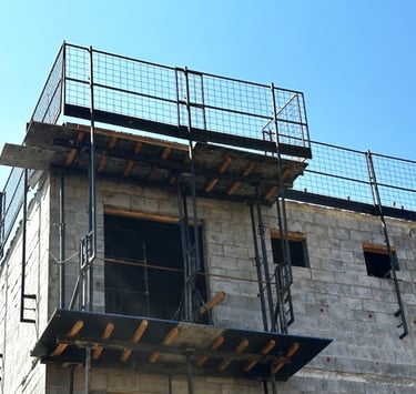 a clock tower with a clock on top of it