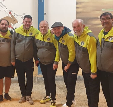 équipe de jeu provençal de Charnay-lès-Mâcon 