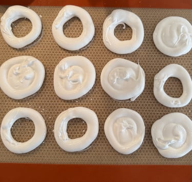 meringue nid de pâques