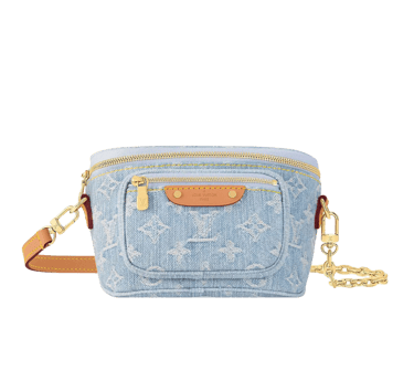 Louis Vuitton Denim Bumbabg