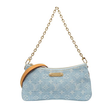 Louis Vuitton Denim Pochette Bag