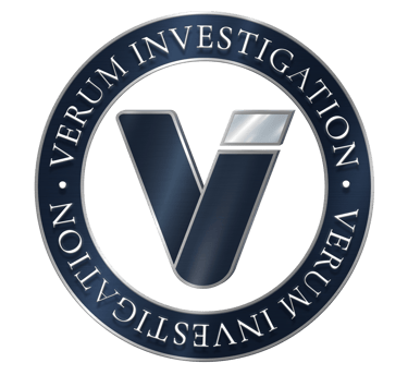 Logo ©Verum-Investigation, VI + rond sans fond