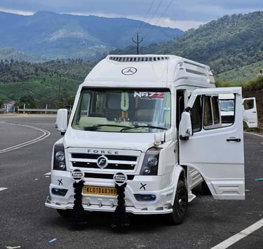 Tempo Traveller Rental Trivandrum -Nazz Holidays