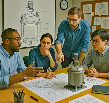 Reactors and storages tanks design