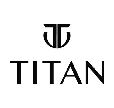 Titan logo - corporate client of Echo Dubai AV equipment rental Dubai
