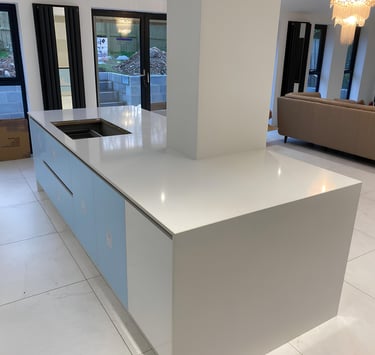 Restaurants kitchen worktops Newcastle - rh stone surfaces 01914545600