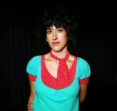 portrait of Asimina Georgakopoulou, communications manager and art historian