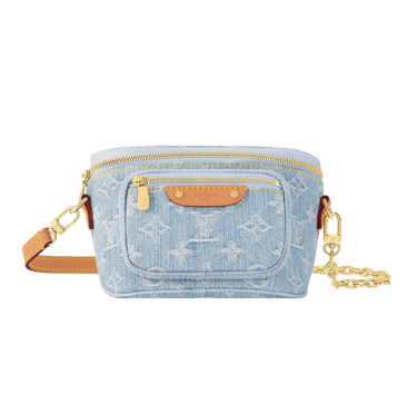 Louis Vuitton Denim Bumbabg