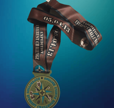 2013 runDisney Expedition Everest Challenge Family Edition Medal