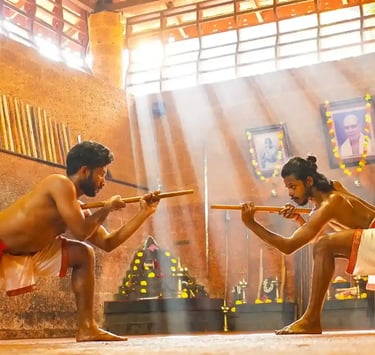 Kalaripayattu is an ancient Indian martial art originating in Kerala, India, with a history spanning over 3000 years.