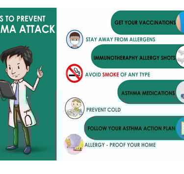 medicine Prevent Asthma decrease Severity cold allergen immunotherapy  vaccinations done