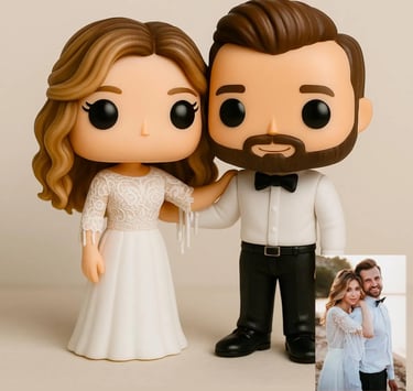 Figurines 3D personalisées medimprime