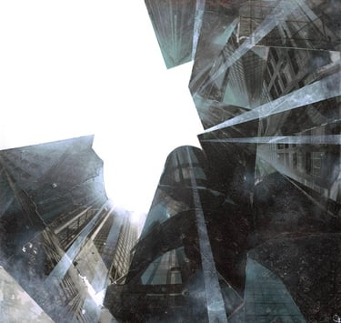 Engine room, mixed-media ©Damien McGinley