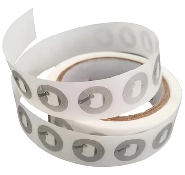 Kit 50 Etiqueta Nfc Ntag Leitura 13,56mhz Tag Regravável NTAG213