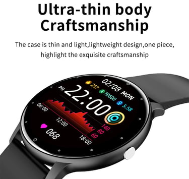 Relógio Smartwatch Zwear Zl02d Bt 4.0 Android 