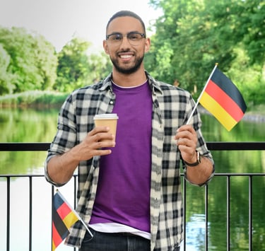 german application for student and employees