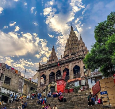 Assi Ghat famous temple