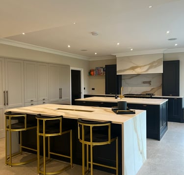 Quartz kitchen worktops in Heaton by Kitchen Worktops Newcastle RH Stone Surfaces