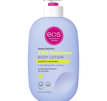 a bottle of body lotion with a lot of cream