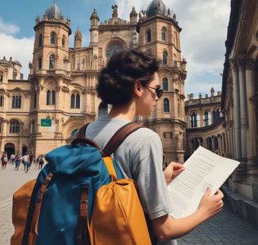 A flyer titled 'College 101' outlines an event about college planning, featuring icons for exploration, application, funding, and going to college. It includes details of a free online event occurring from September 20-23, 2021, from 6:00 to 7:30 PM ET, and lists several partner organizations at the bottom.