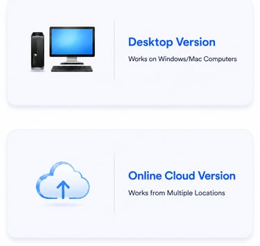 desktop clod software for exports