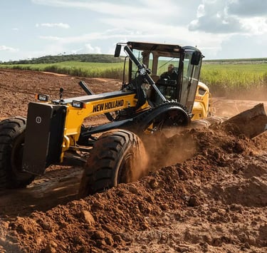 MOTONIVELADORA NEWHOLLAND