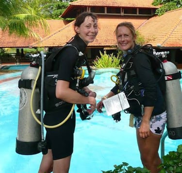 Sunrise dive bali , dive course 