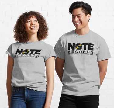 NOTE Records is an independent record label and production company in Durango Colorado supporting the reggae artist / reggae band Nick of Time. Official Merchandise and Apparel store for NOTE Records