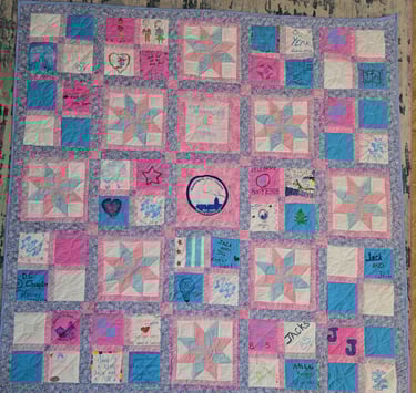 A signature quilt variation