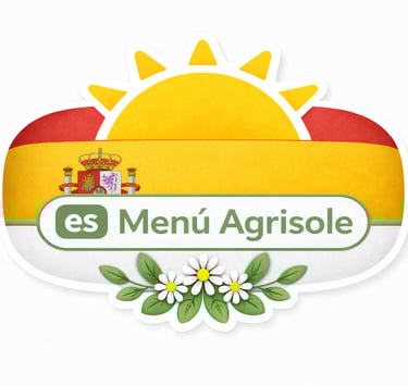 icona menu bandiera spagna