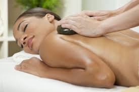 Hot stone massage