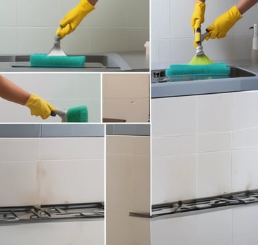 a man riding a skateboard down the side of a ramp
