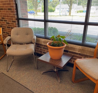 Supervisor's reception lobby