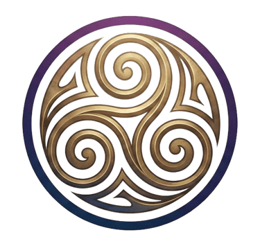 Triskle logomarca Druidesa