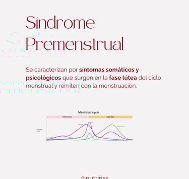 síndrome premenstrual