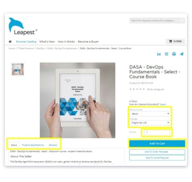 old product details page
