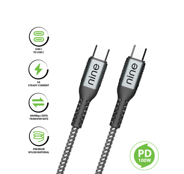 NINE USB C TO USB C