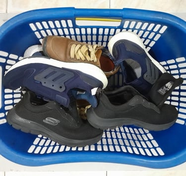cuci sepatu berbagai macam jenis
