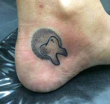 Tattoo, beforecare, aftercare, Handpoke, Sabah. Borneo, Tattoo