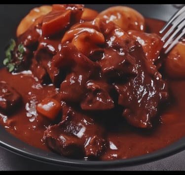 French beef bourguignon