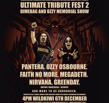 Wildkiwi Ultimate Tribute 2 Ozzy Osbourne Dime Bag Darryl