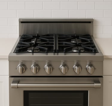 gas range repair in Embrun