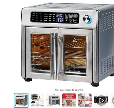 Large Air Fryer, Convection Toaster Oven