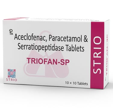 TRIOFAN-SP, PAIN RELIEF TABLET FROM STRIO HEALTHCARE