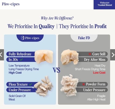 FREEZE DRIED PET TREAT